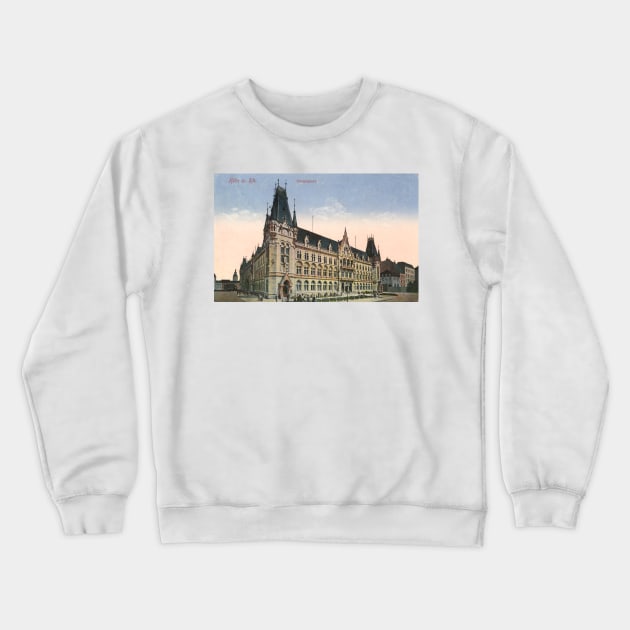 Cologne main post office Crewneck Sweatshirt by Offiinhoki